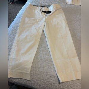 Talbots Ladies Off-White Chinos New With Tags